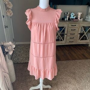 Who What Wear Ruffle Dress XS